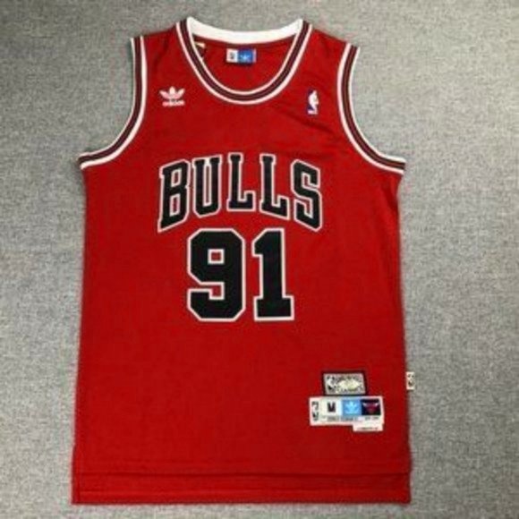 bulls 91 rodman jersey